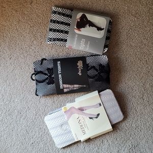 Bundle of 3 Pairs of Tights in S/M by Merona, Charlotte Russe & NOBO
